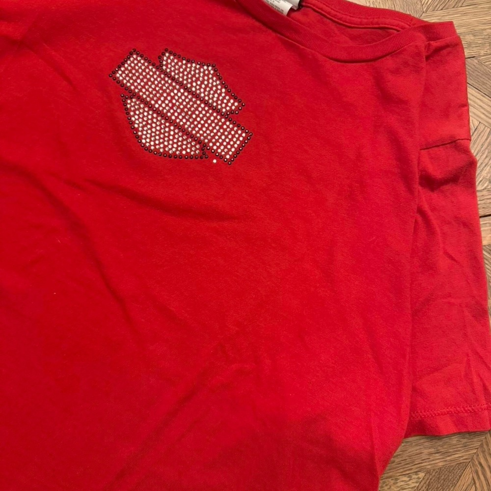 red women harley davidson tee
Size 1X